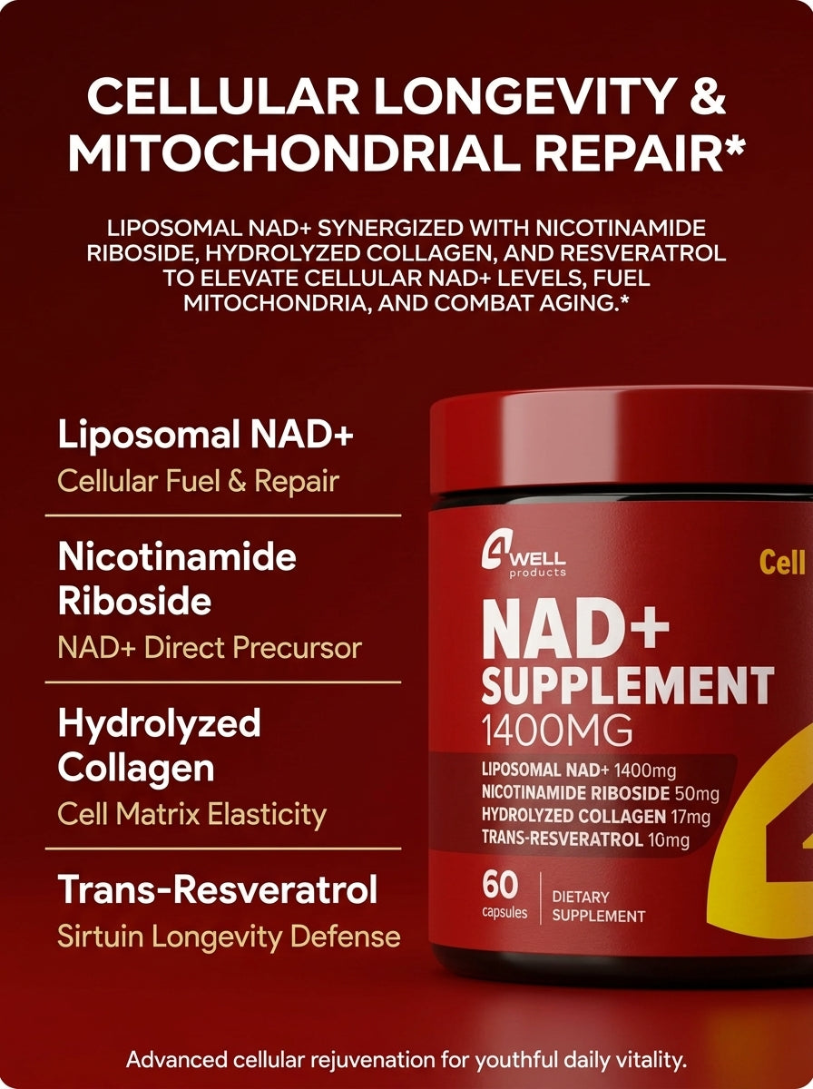 4Well NAD+ 1400mg Standard Breakdown