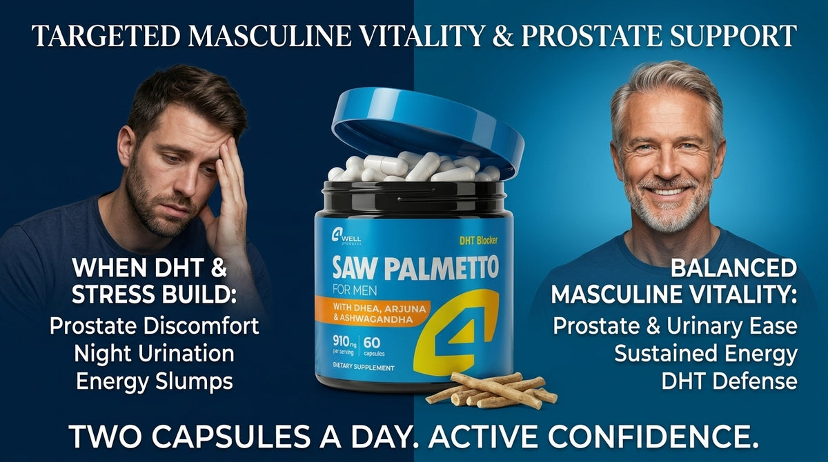 Improved Complex Saw Palmetto for Men 900 mg